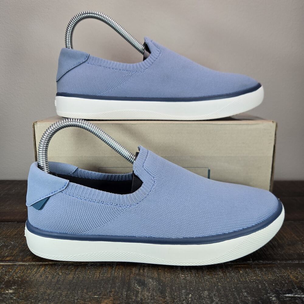 Vessi Boardwalk Slip On Mens Size 6 Waterproof Shoes Sneakers Tidal Blue